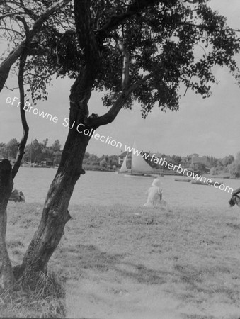 GIRL WATCHES YACHT RIVER WAVENEY